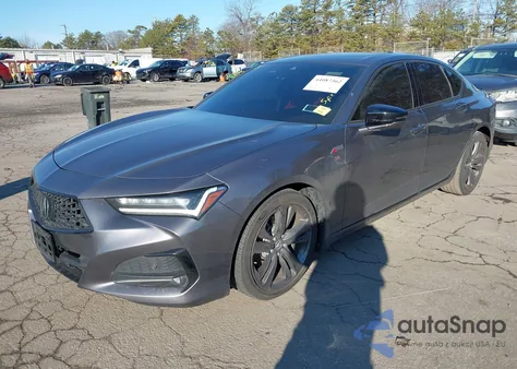 2023 Acura Tlx A-Spec Package z USA, uszkodzony, nr VIN 19UUB5F50PA003370